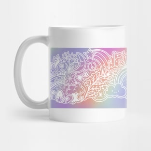 Colourful banner Mug